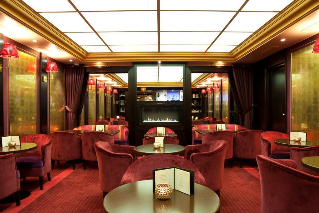 Hotel Casimir Париж Ресторан фото
